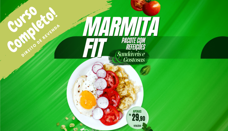 Marmita Fit - Curso PLR - Direito de Revenda