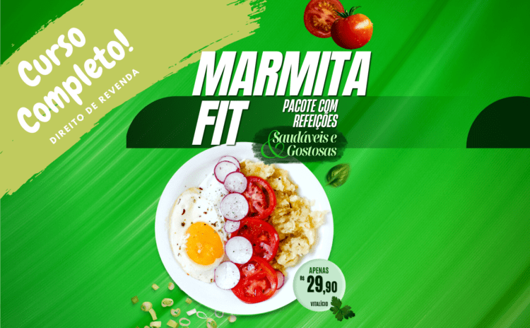Marmita Fit - Curso PLR - Direito de Revenda